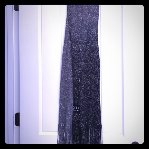2b Bebe Ombré sparkle scarf - Picture 3 of 3